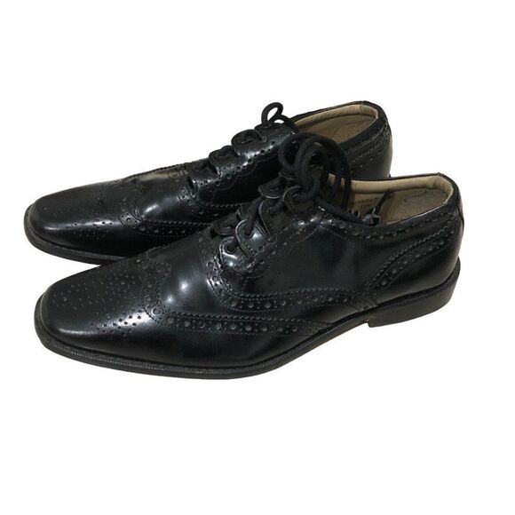 Thistle Shoes Scotland Oxfords Lace Up  Formal Wingtip Shoes Men Size 11 1/2 - Picture 1 of 8